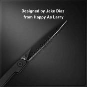 J1965BBK CJRB Lanky Black - Lame Acier AR-RPM9 Manche Aluminium Linerlock Roulements - Livraison Gratuite