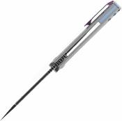 K1028A1 Couteau Kansept Bulldozer | Lame Reverse Tanto Acier CPM 20CV | Manche Gray Titanium Frame Lock - Livraison Gratuite