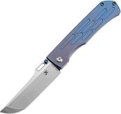 K1041A5 Couteau Kansept Reedus Blue Titanium Lame Acier S35VN IKBS - Livraison Gratuite 