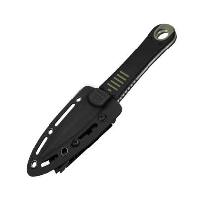 KI1083A2 Dague Kizer Hidden Agenda Lame AEB-L Double Tranchant Manche G10 Housse Kydex - Livraison Gratuite