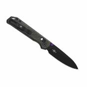 KIV34582CDA1 Couteau Kizer Begleiter 2.9 | Lame Acier BD1N Black PVD | Manche Micarta Noir | Livraison Gratuite