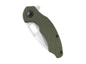 KIV3477C1 Couteau Kizer Mini Roach Green Lame Acier 154CM IKBS - Livraison Gratuite