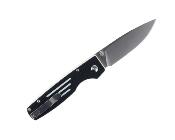 KIV3605C2 Couteau Kizer Original Black&White Lame Acier 154CM Button Lock - Livraison Gratuite