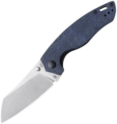 KIV4593C1 Couteau Kizer Towser Blue Lame Acier 154CM IKBS - Livraison Gratuite