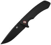KKNJ146BKB Couteau Pliant Klaken Ridge Lame Acier D2 Manche G10 Noir Linerlock Flipper - Livraison Gratuite