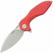 KUB236L Kubey Noble Red – Couteau Lame Acier 14C28N Manche G10 Liner lock IKBS – Livraison Gratuite