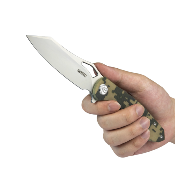 KUB310B Couteau Kubey Drake Camo G10 Lame CPM-S30V IKBS - Lvraison Gratuite