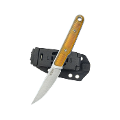 KUB355C Couteau Kubey JL Fixie Ultem Lame Beadblast Acier 14C28N Etui Kydex - Livraison Gratuite