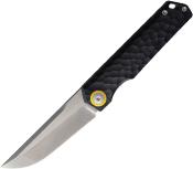 MAXMM482A — Couteau Maxace Baby Racoon V Lame Acier 10Cr15CoMoV Satin Drop-Point Manche G10 Noir Linerlock - Livraison Gratuite