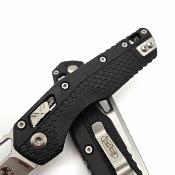MCT210T10PMBK Couteau Microtech MSI Standard Issue Sheepsfoot Acier M390MK Ram-Lok Made in USA - Livraison Gratuite 
