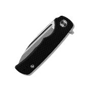 MGR810WBK — Couteau Miguron Knives Talism Lame Acier D2 Drop Point Stonewash Manche G10 Noir Flipper - Livraison Gratuite
