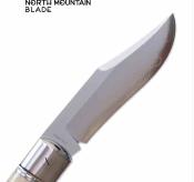 NMB2527ATL North Mountain Blade Lanny Plus – Couteau Pliant Slipjoint Lame SLD-Magic 7,6 cm Clip Point – Manche Bois de Cerf (Antlers) – Livraison Gratuite