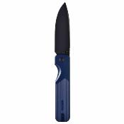OKNDURONNB Oknife Duron Navy Blue | Couteau Lame Acier Nitro-V Manche OAL Aluminium Frame Lock - Livraison Gratuite