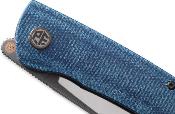 PFKE05BRMP Couteau Petrified Fish Flavorist Brown Front Flipper Acier K110 - Livraison Gratuite