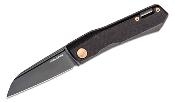 RS7064FZ Couteau Real Steel Solis Lite Slipjoint Lame Acier D2 Black - Livraison Gratuite
