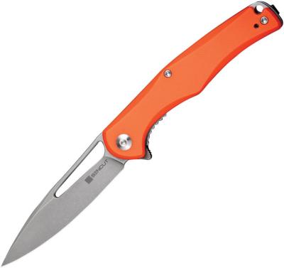 SA01C Couteau SENCUT CITIUS Orange Lame Acier 9Cr18MoV IKBS - Livraison Gratuite