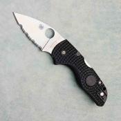 SC230SBK Couteau Pliant Spyderco Lil Native Lame Acier CTS-BD1N Manche FRN Lockback USA - Livraison Gratuite