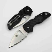 SC230SBK Couteau Pliant Spyderco Lil Native Lame Acier CTS-BD1N Manche FRN Lockback USA - Livraison Gratuite
