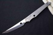 SC273TIP Couteau pliant Spyderco Cobol Slipit | Lame Tanto Acier M390 | Manche titane Made Italy - Livraison Gratuite