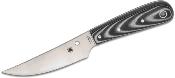 SCFB46GP Couteau Spyderco Bow River Black/Gray Acier 8Cr13MoV - Livraison Gratuite 