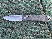 SCH1136032  Couteau Schrade Delta Class Divergent Lame Harpoon Point Acier AUS-8 Satin - Manche G10 Noir - Sécurité Pivot Lock - Livraison Gratuite