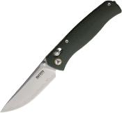 SRM255LMG2 SRM Medal 255L-MG – Couteau Pliant Ambi Lock Lame Drop Point 140Cr Laminé Manche Micarta Vert Ambi Lock - Livraison Gratuite