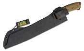 TPELCH03 Machette TOPS Knives El Chete Midnight Bronze Lame Acier Carbone 1095 Etui Kydex Made USA - Livraison Gratuite