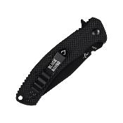 VNI34FPBBK Couteau V Nives Black Rambo Utility Clip Point Lame Acier 420HC -  Livraison Gratuite
