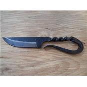 Couteau Médiéval Brut de Forge Acier carbone 1095 7867 - Free Shipping