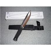 Couteau Fallkniven A1 Survival Knife Acier VG-10 Manche Kraton Etui Zytel Made In Japan FKA1Z - Free Shipping