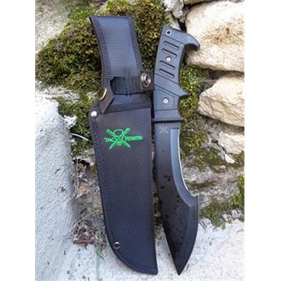 FTX25B Couteau Frost Cutlery Bowie Kukri Acier Inox Etui Nylon - Livraison Gratuite