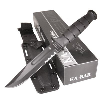 Couteau Ka-bar USA Fighting Knife Acier Carbone 1095 Manche Kraton Kabar Made In USA KA1214 - Free Shipping