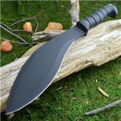 Couteau Ka-Bar Kukri Machette Acier Carbone 1085 Manche Kraton Etui Cuir/Cordura KA1249 - Free Shipping