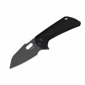 KI3701A2 Couteau Kizer Takahe | Lame Acier S35VN Matte DLC | Manche Titane Noir | Livraison Gratuite