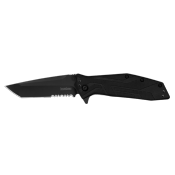 KS1990ST Couteau Kershaw Brawler Semi Automatique - Lame Tanto Acier 8Cr13MoV Sécurité Liner Lock - Livraison Gratuite