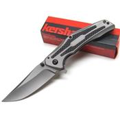 Couteau Kershaw Duojet A/O Manche Acier/Fibre de Carbone KS8300 - Free Shipping