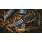 Couteau Bushcraft Real Steel Arbiter Lame Acier 9Cr18MoV Manche G-10 Etui Kydex RS3810 - Free Shipping