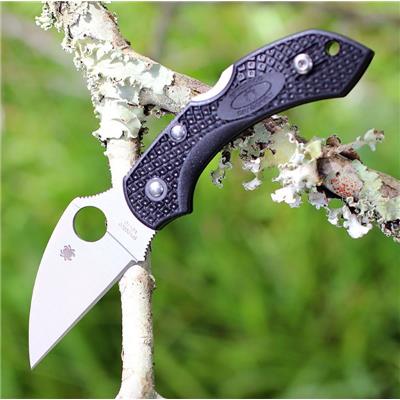 Couteau Spyderco Dragonfly 2 Lame Acier VG-10 Made Japan SC28FPWCBK2 - Livraison Gratuite