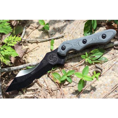 Couteau Tactical TOPS HKT (Hunter, Killer, Tracker) Carbone 1095 Manche Micarta Made In USA TPHKT01 - Free Shipping