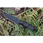 Couteau de Survie TOPS HOG 4.5 Acier Carbon 1095 Manche Micarta Etui Nylon Made In USA TPHOG45 - Free Shipping