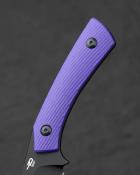 BTKFK06C Couteau Bestech Knives Step Lame D2 Acier black PVD Tanto Manche G-10 Purple Etui Kydex - Livraison Gratuite