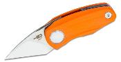 BTKG38C Couteau Bestech Tulip Orange Lame Tanto Acier 14C28N IKBS - Livraison Gratuite