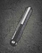 BTKG65A Bestech Duoz |  Couteau Lame Harpoon Acier 14C28N Satin | Manche Black G10 Linerlock - Livraison Gratuite