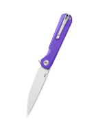 BTKMK13B Couteau Bestechman Flick Linerlock Drop Point Acier D2 Manche G10 Purple Ball Bearing - Livraison Gratuite
