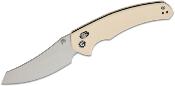 CIVC240502 Couteau CIVIVI Sixgill Ivory Reverse Tanto Acier Nitro-V Pivot Céramique - Livraison Gratuite