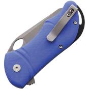 CMB05S Couteau CMB Made Knives Hippo Blue Lame Acier D2 IKBS - Livraison Gratuite