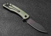 CMB06G Couteau CMB Made Knives Blaze Green Lame Acier D2 IKBS - Livraison Gratuite