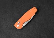 CMB08GW Couteau CMB Made Knives Predator Orange Lame Acier D2 IKBS - Livraison Gratuite