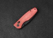 CMB08RB Couteau CMB Made Knives Predator Red Lame Acier D2 IKBS - Livraison Gratuite