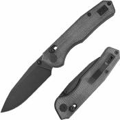 CMB18B CMB Explorer CMB-18B – Couteau Pliant EDC Axis Lock Lame Drop Point 14C28N Blk Manche Micarta Black - Livraison Gratuite 